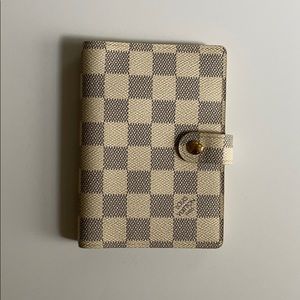 Louis Vuitton Damier Azur PM agenda
